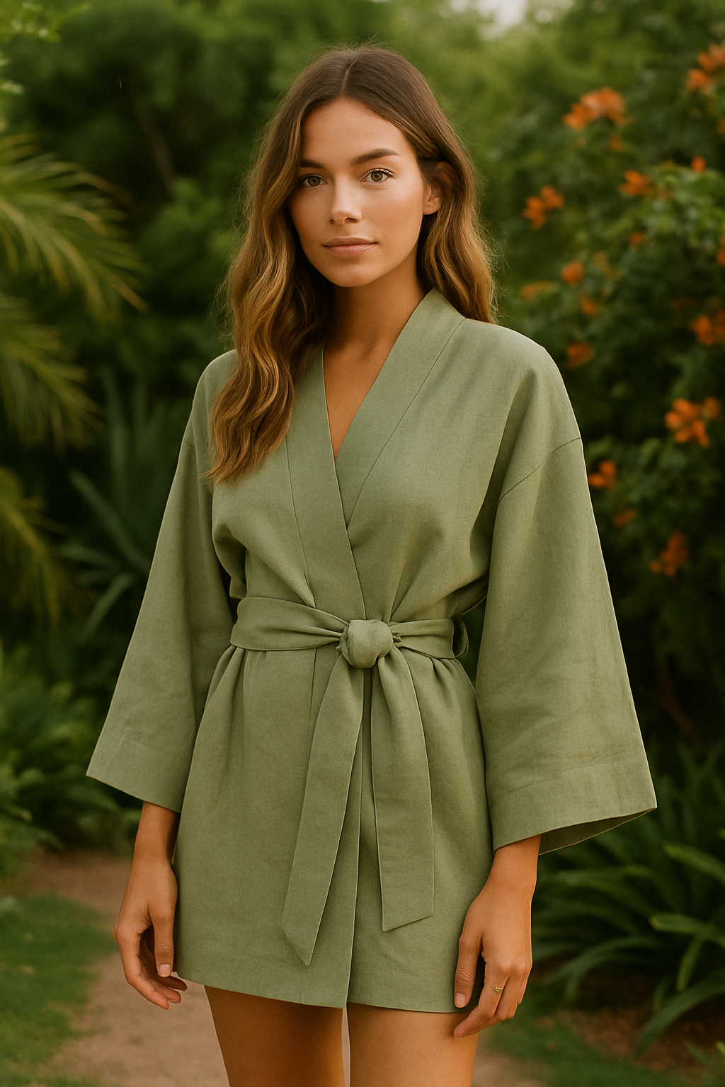 Kimono Shirt Dress