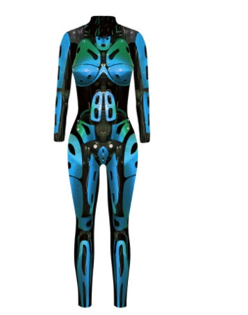 Women One Piece Catsuit Costume Halloween