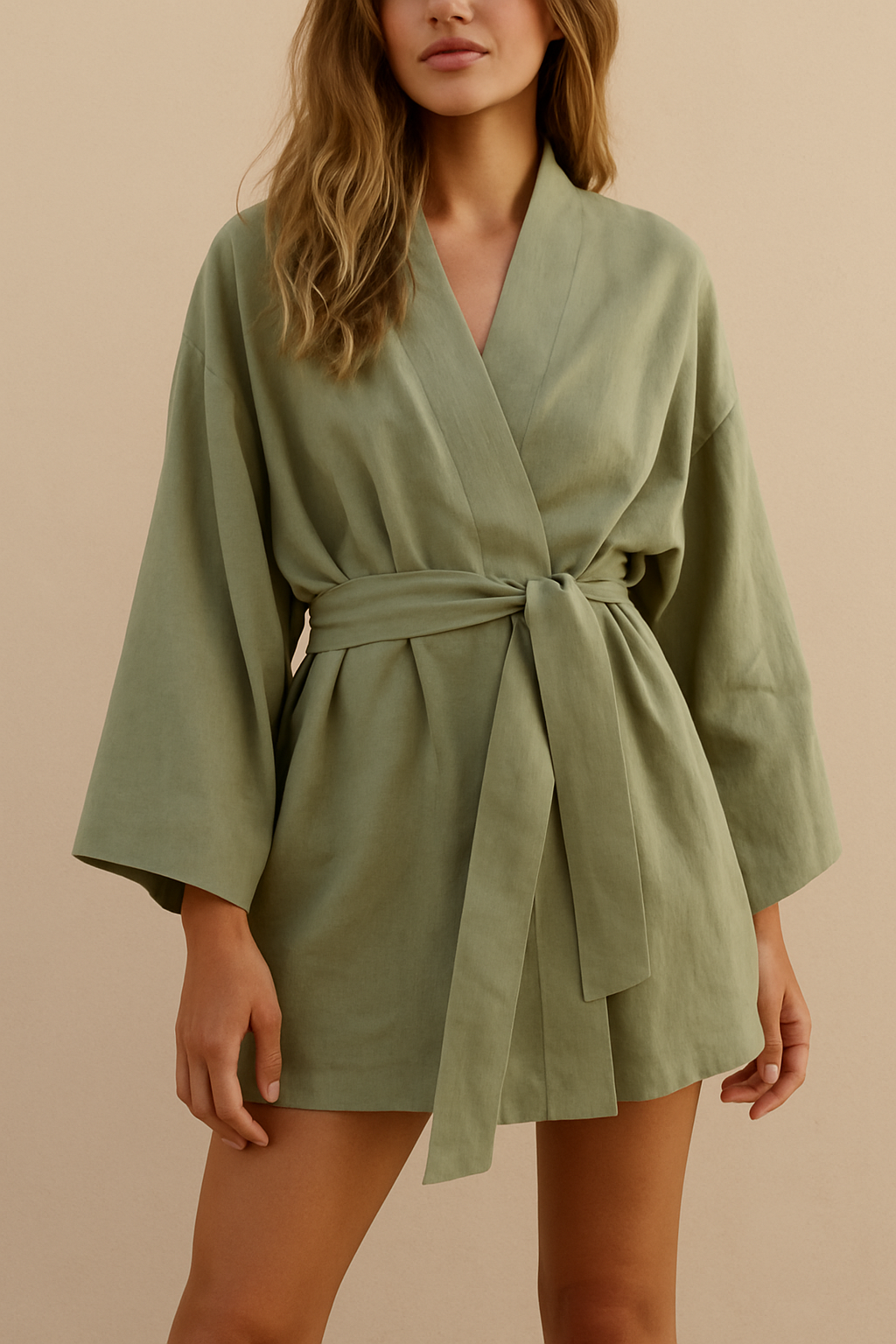 Kimono Shirt Dress