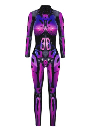 Women One Piece Catsuit Costume Halloween